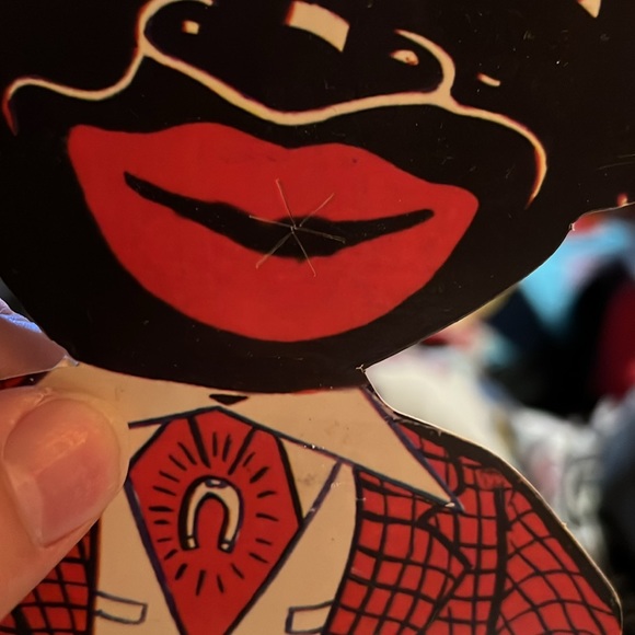 Smoking Sambo’s you can advertise and put a cigarette in his mouth - Picture 3 of 4